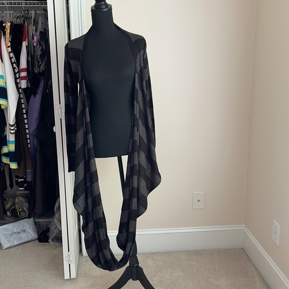 BCBG striped sweater top - Picture 2 of 6